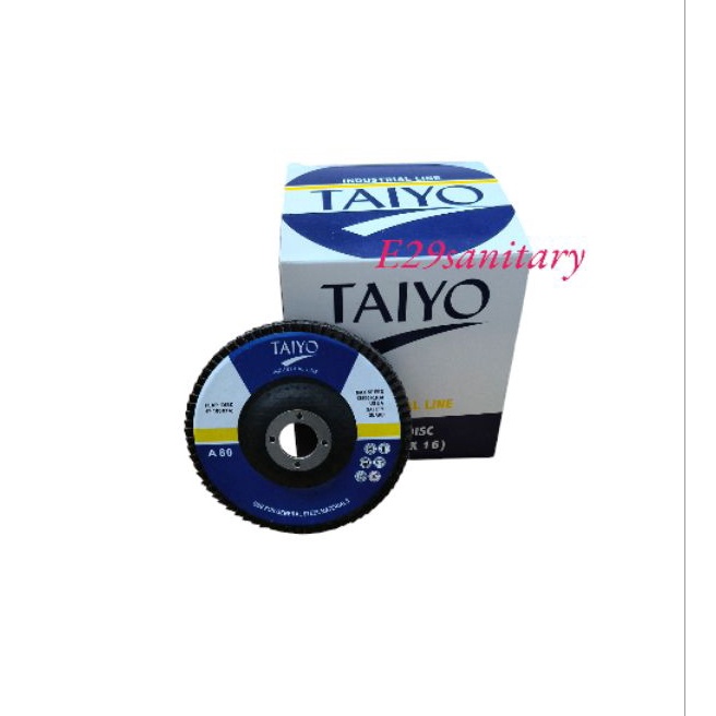 Top TAIYO 1 KOTAK 1pcs TAIYO Amplas SUSUN  Gerinda Amplas Susun TAIYO
