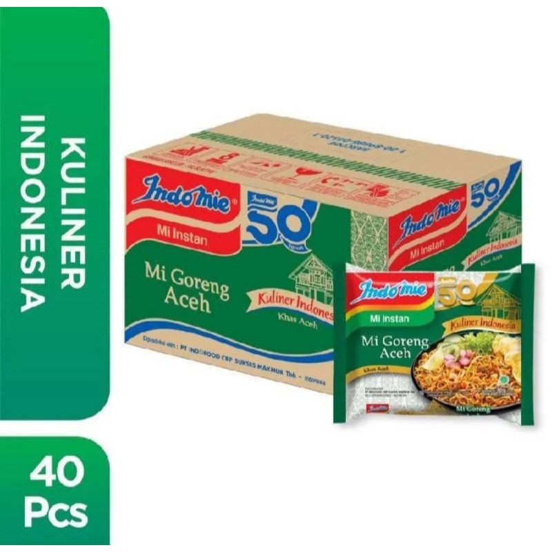 

Indomie Goreng Aceh 1 karton