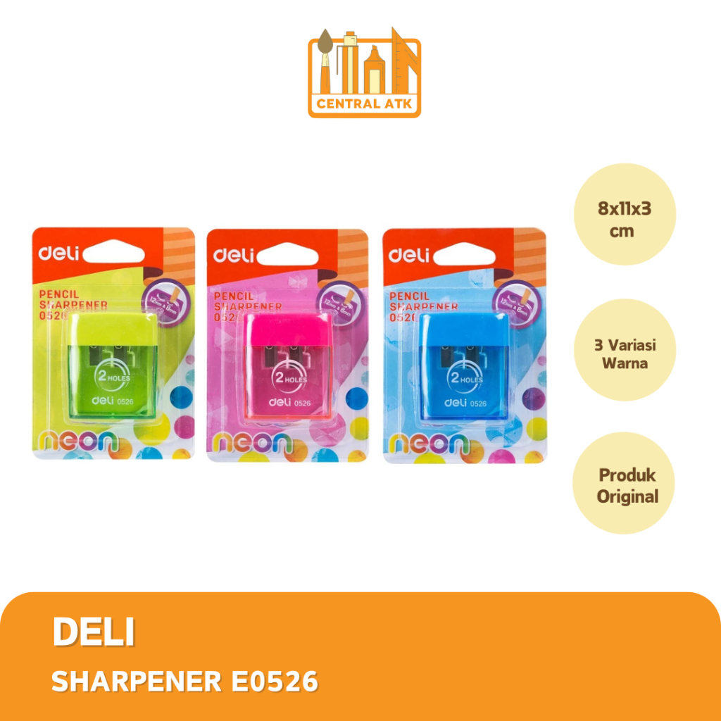 

SHARPENER / RAUTAN / SERUTAN DELI E0526 (1 PCS)