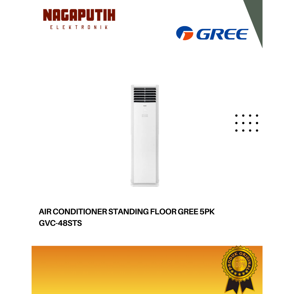 GREE AC Standing Floor 5 PK GVC-48STS Ac Standing GARANSI RESMI