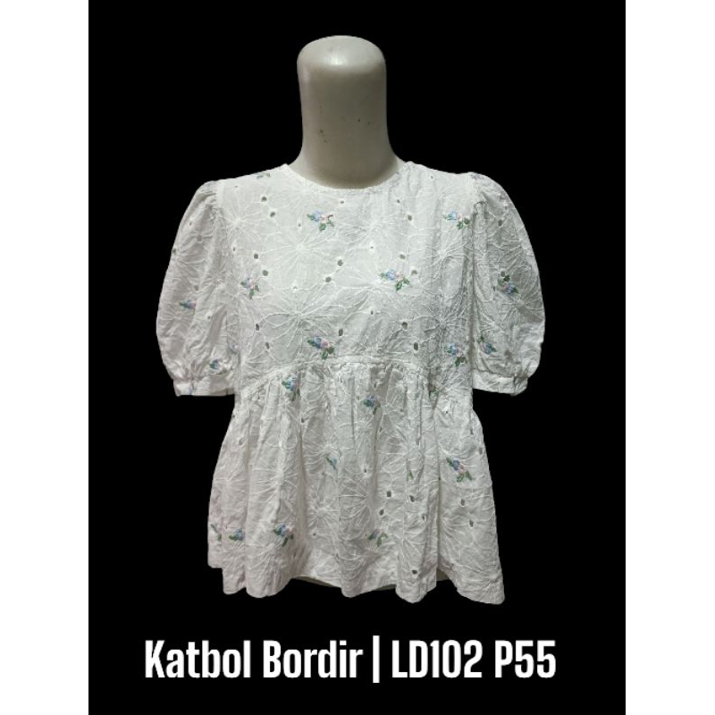 Preloved Blouse Katbol Bordir