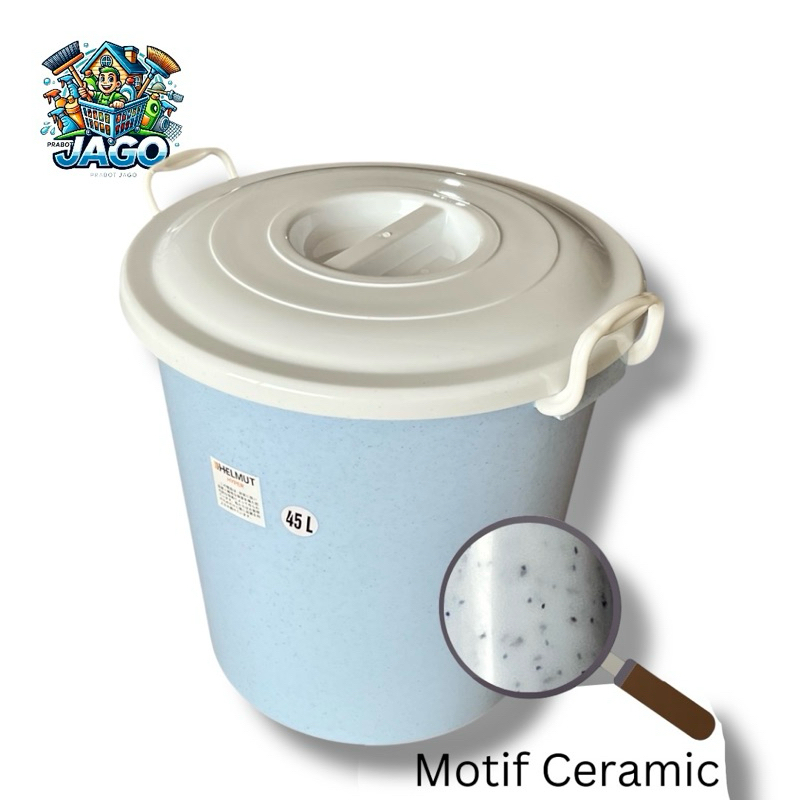 Ember Tutup Hyper Ceramic 45 Liter - HANOYA LIVING / Ember Mandi / Bak Mandi / Ember jumbo / Ember P