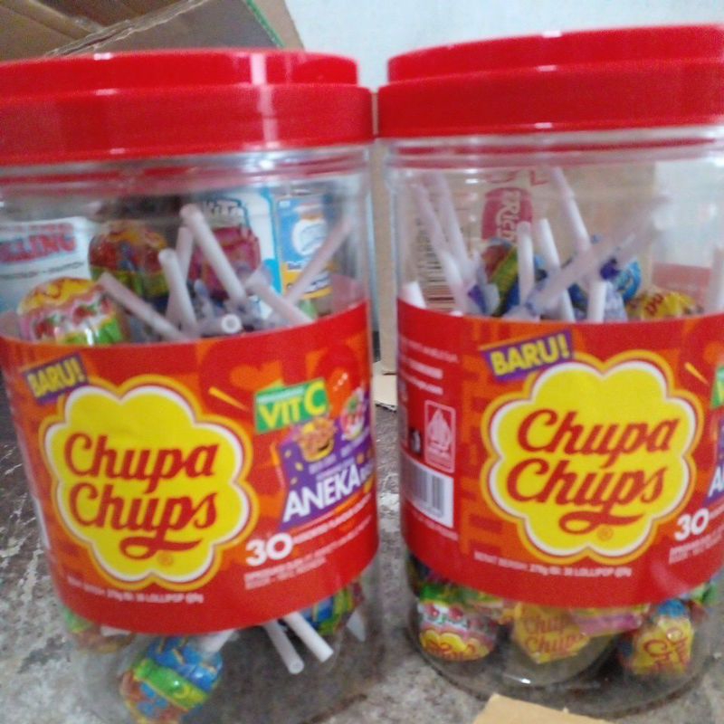 

chupa chups lollipop toples 30pcs x 9gr