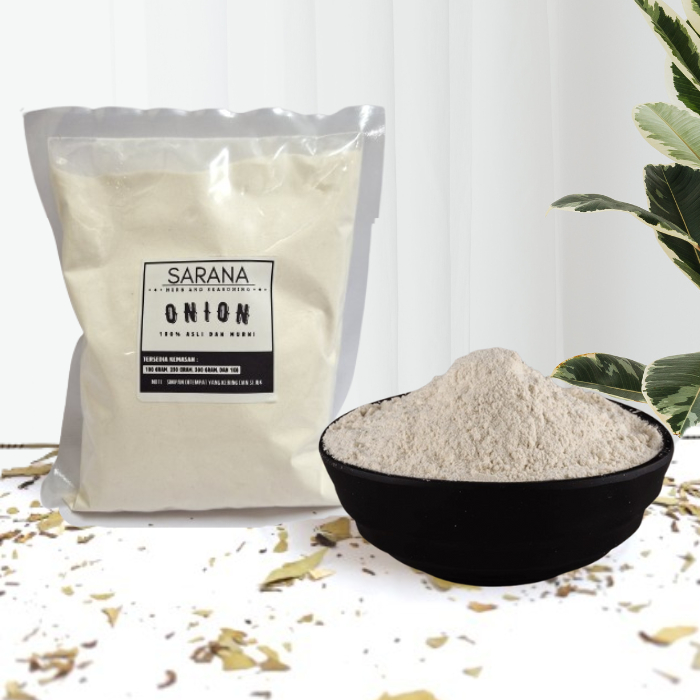 

Bawang Bombay Bubuk / Ground Onion / Rempah Murah