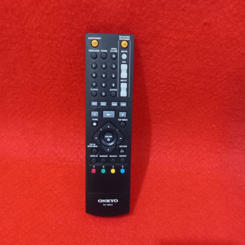 Remote ONKYO Original Asli . RC - 788DV .