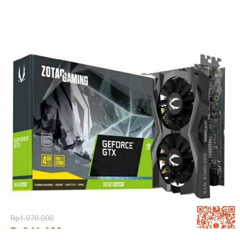 Zotac GTX 1650 4gb DDR4