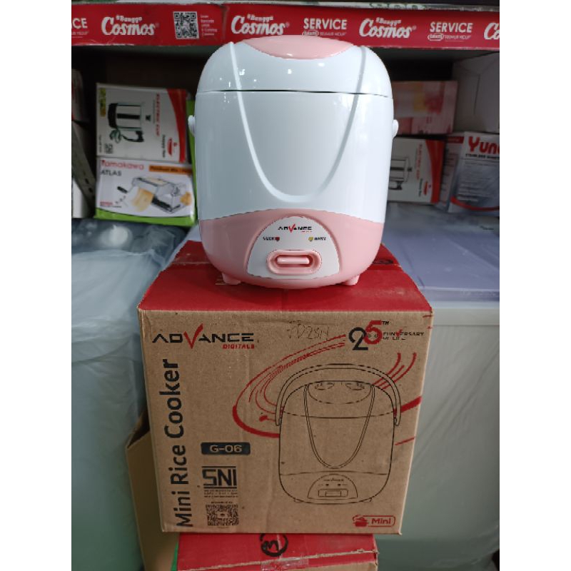 ADVANCE RICE COOKER TRAVEL G06 - MAGIC COM MINI ADVANCE 0.6 LITER - MEJIK KOM MURAH - MAGIC COM KECI
