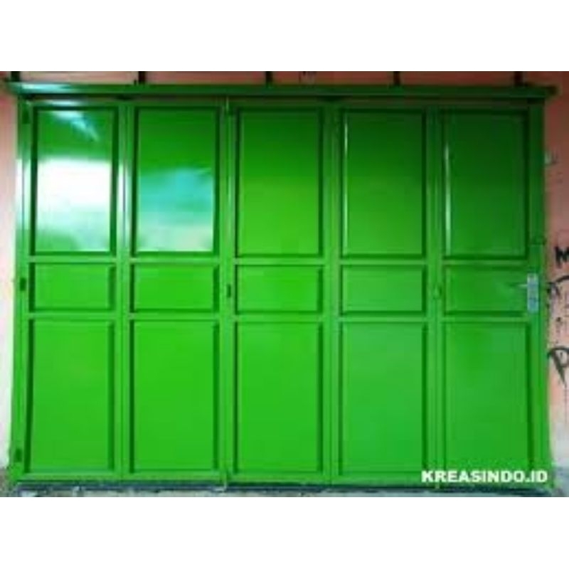 pintu lipat besi plat ecer bending