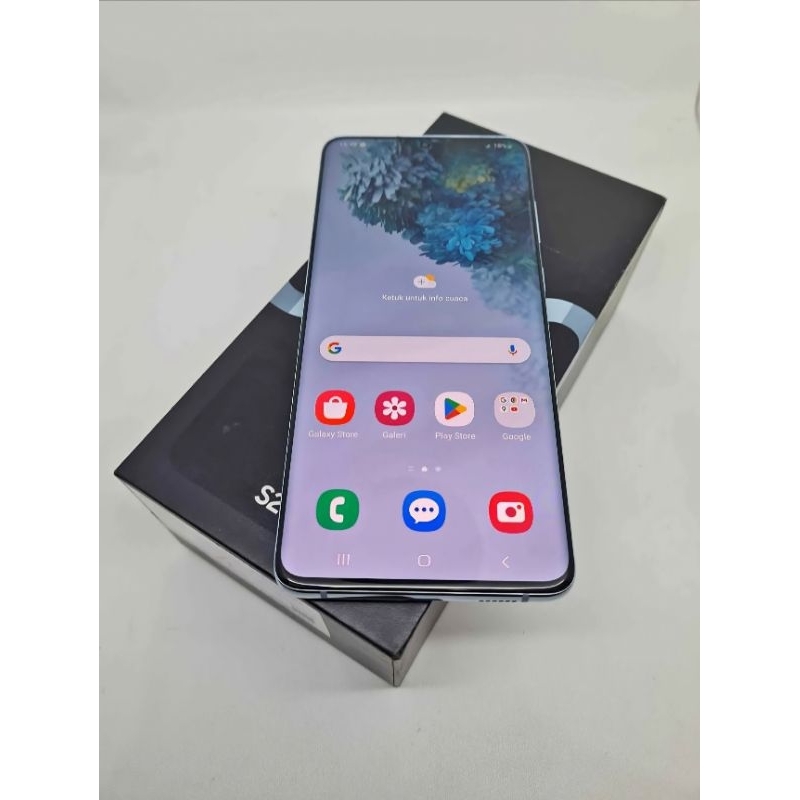 Samsung Galaxy S20 Plus Second Resmi 128Gb Fullset Termurah