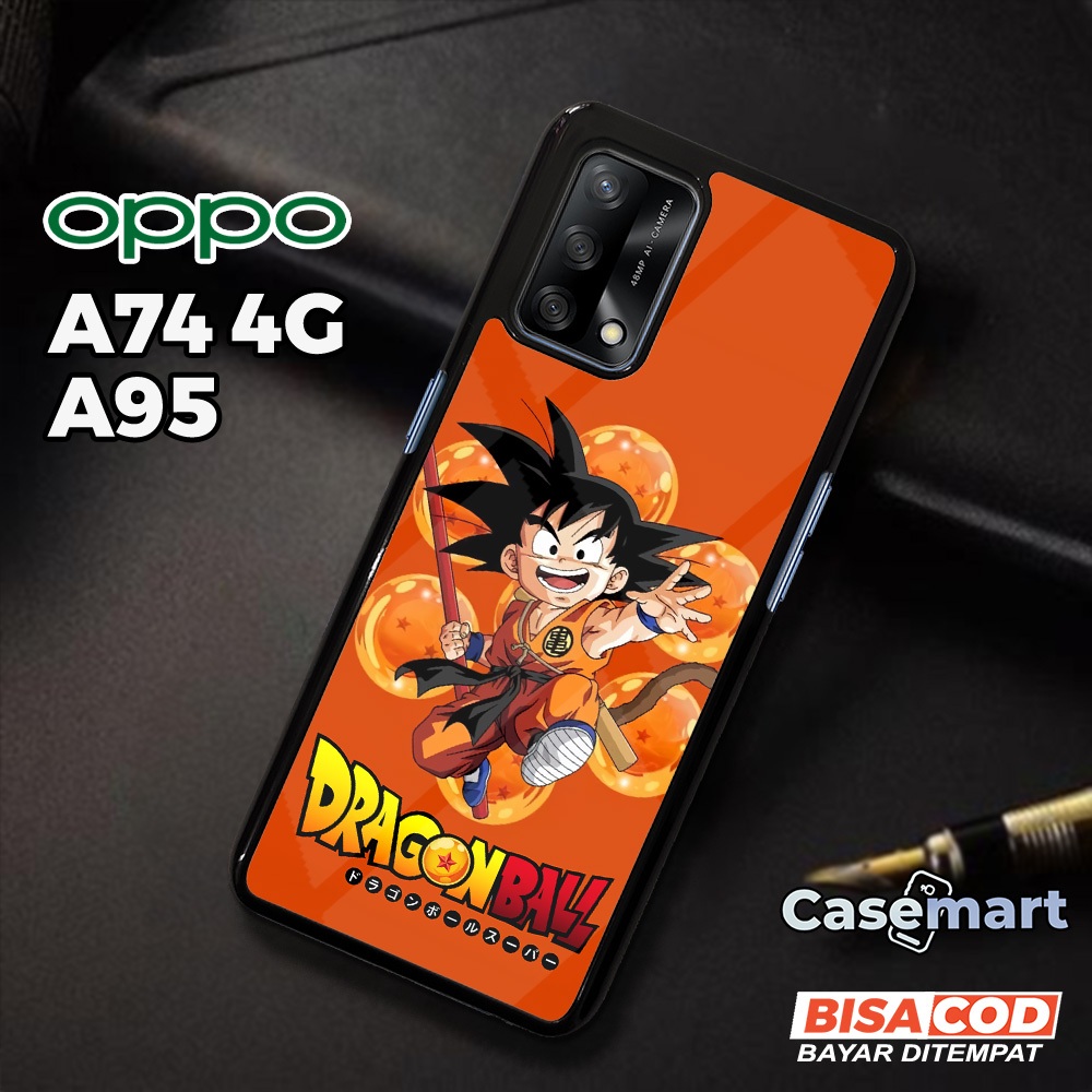 Case OPPO A74 4G A95 Casing OPPO A74 4G A95 [DBZ] Case Glossy Case Aesthetic Custom Case Anime Case 