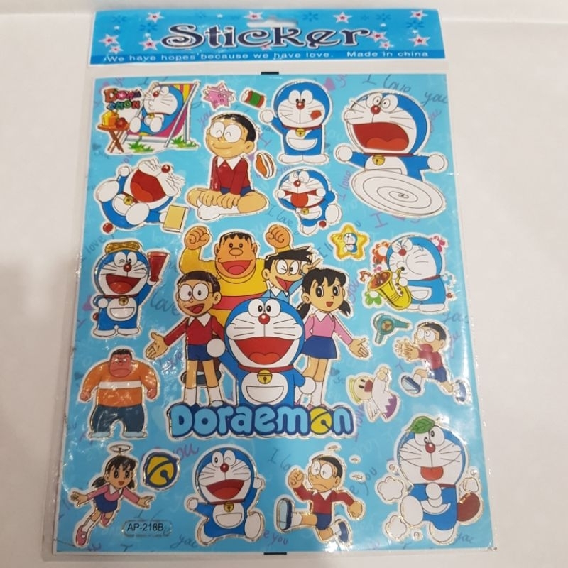 

Sticker Laser Motif Doraemon