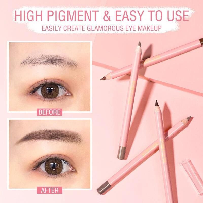 Pinkflash Ohmyemoji Klasik Tahan Air Pensil Alis