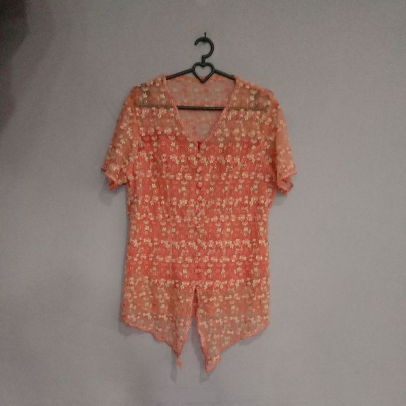 stelan blus brokat & rok