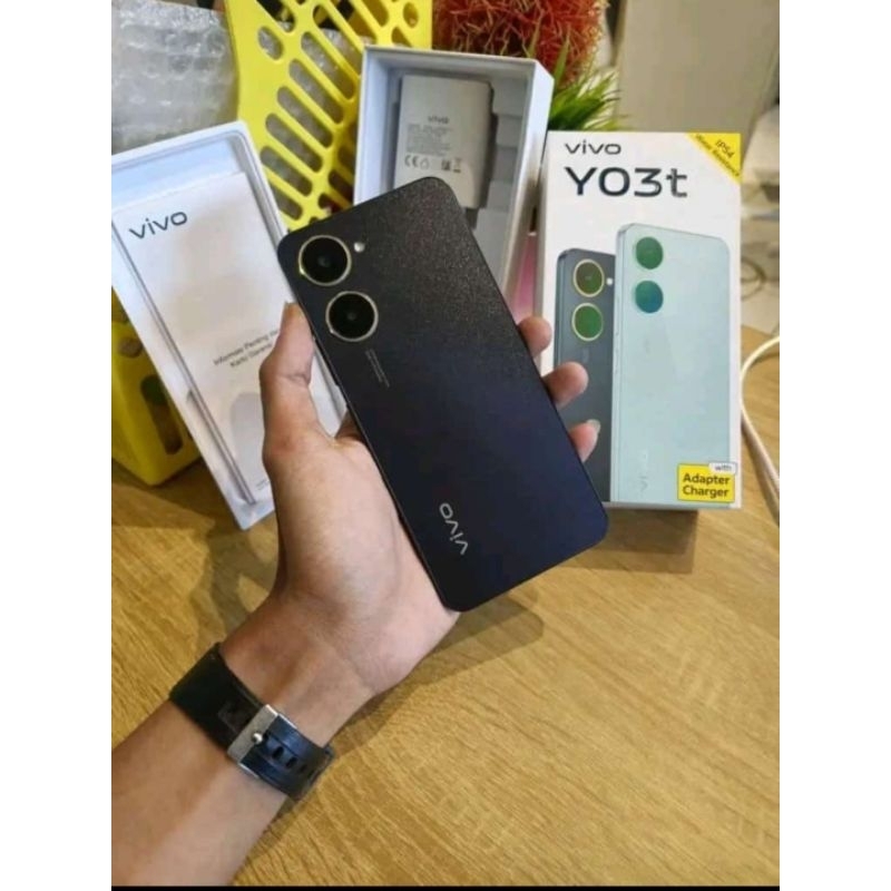 Promo 11.11 sale Handphone second Vivo Y03t second original resmi garansi