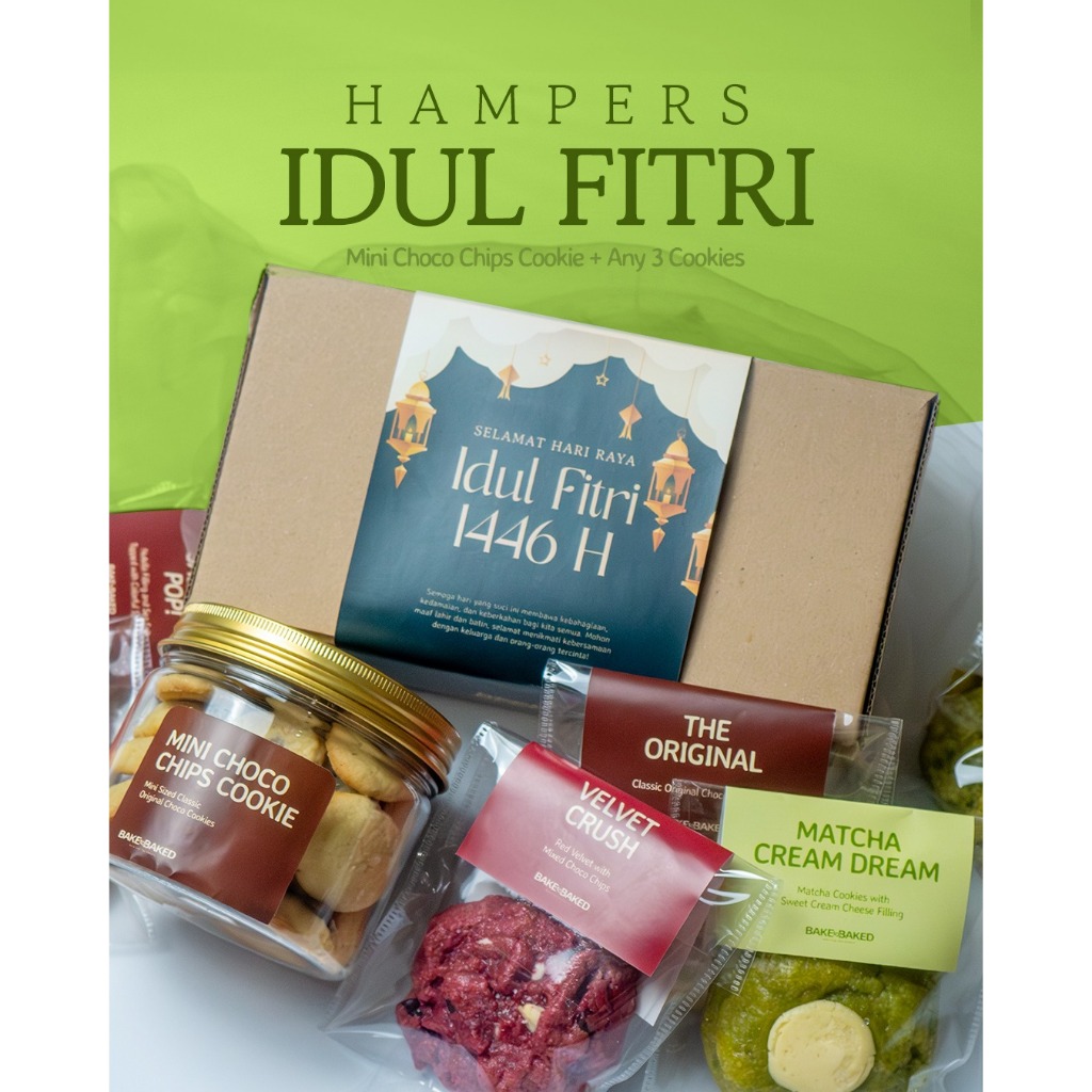 

BAKE TO BAKED HAMPERS LEBARAN / Hampers Lebaran Idul Fitri SoftCookies!