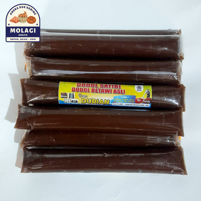 

DODOL BETAWIE ASLI SATIBI Manis Legit Kenyal - Molagi Snack