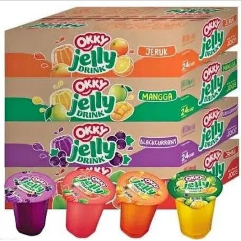 

Okky Jelly Drink 1 Dus isi 24gelas