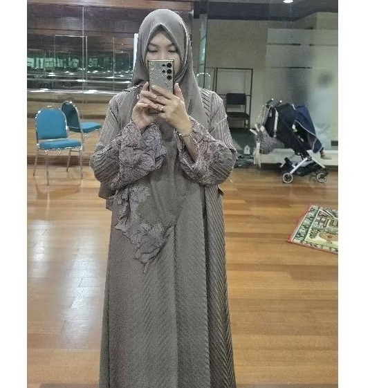 set Abaya Saudi preloved