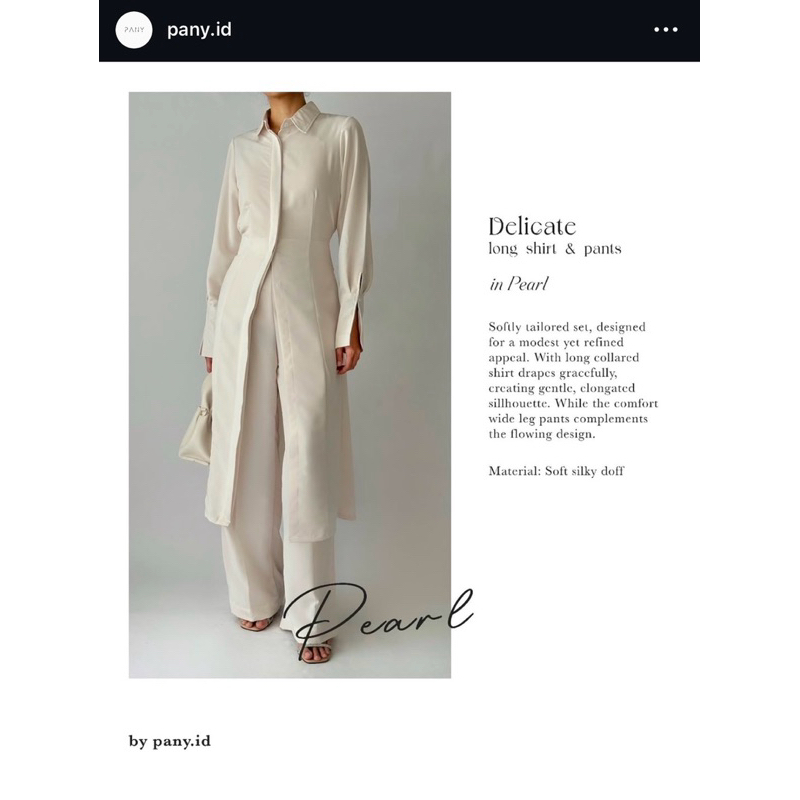 Pany id oneset delicate pearl