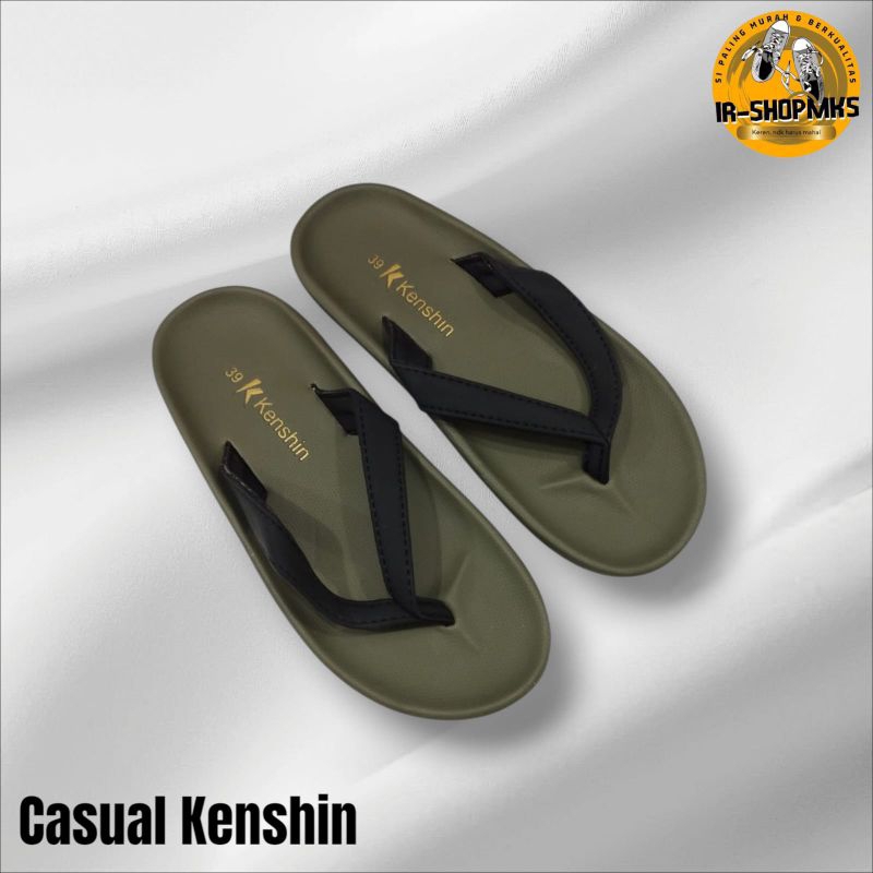 Sandal Casual Slide Kenshin Pria dan Wanita