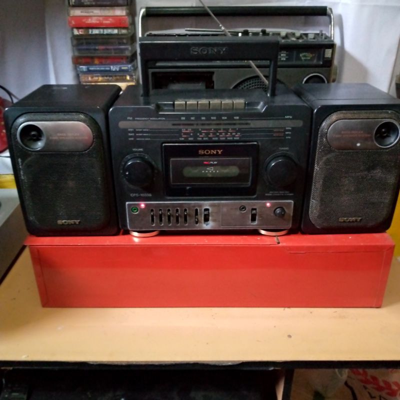 radio jadul Sony CFS-1033S