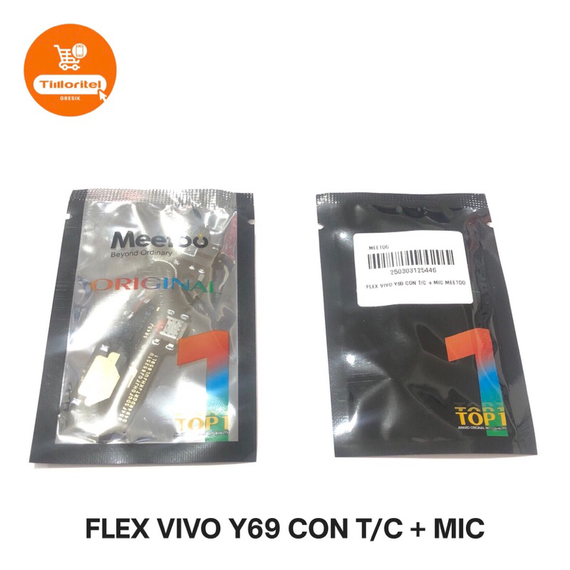 BOARD CONNECTOR CHARGER VIVO Y69 1714 / PCB KONEKTOR CAS VIVO Y69