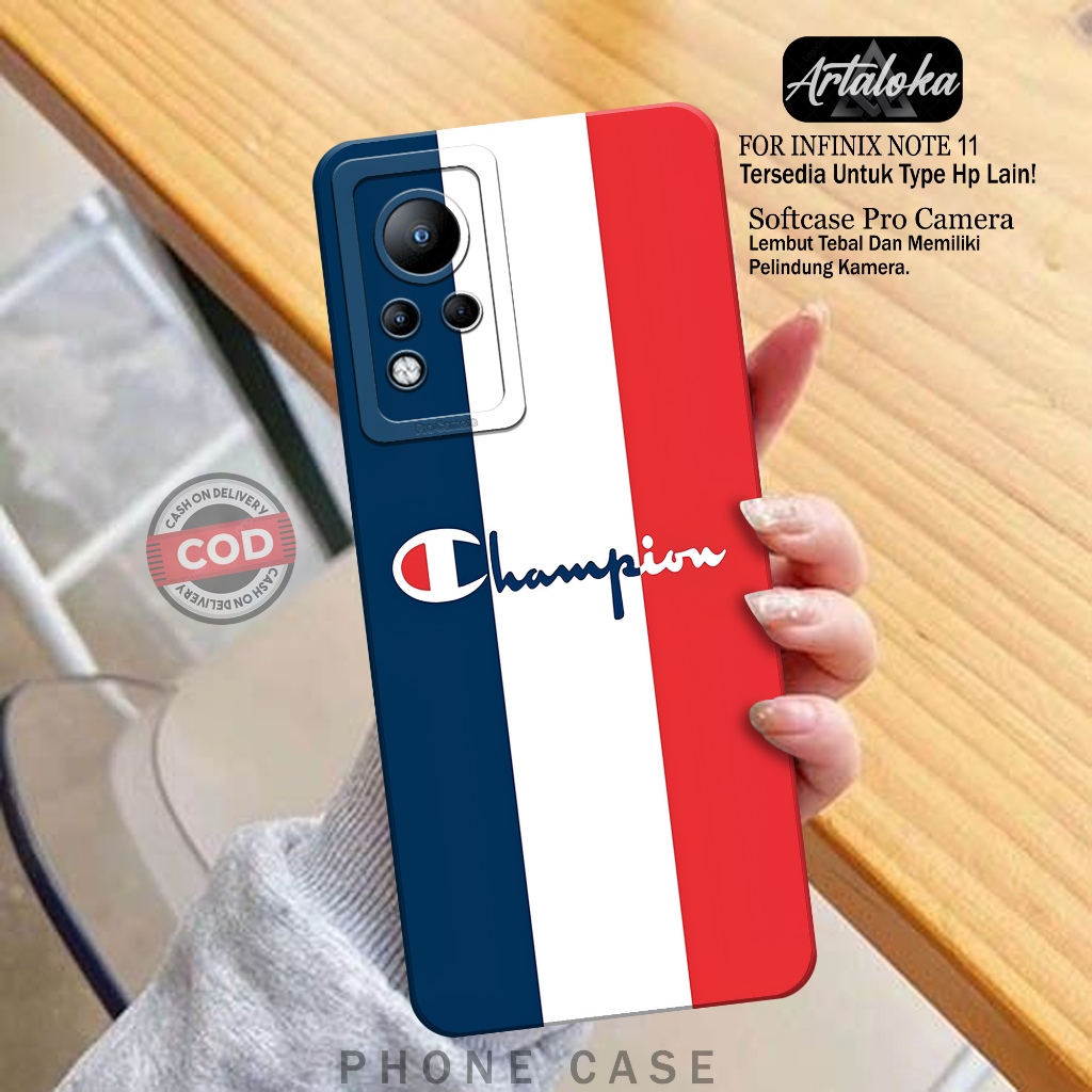 Case Hp Infinix Note 11 Fashion Case Branded Keren Softcase Infinix Note 11 Silikon TPU Pro Camera C
