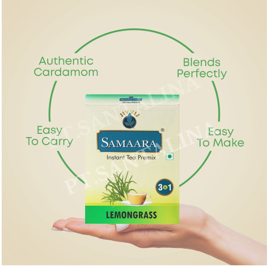 

SAMAARA INSTANT TEA PREMIX LEMONGRASS 150 GR (10 SACHET) TEH INDIA