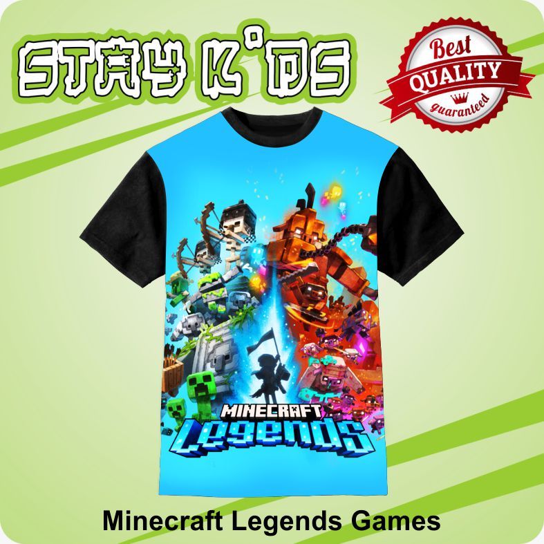 Kaos Anak Minecraft Legends Games
