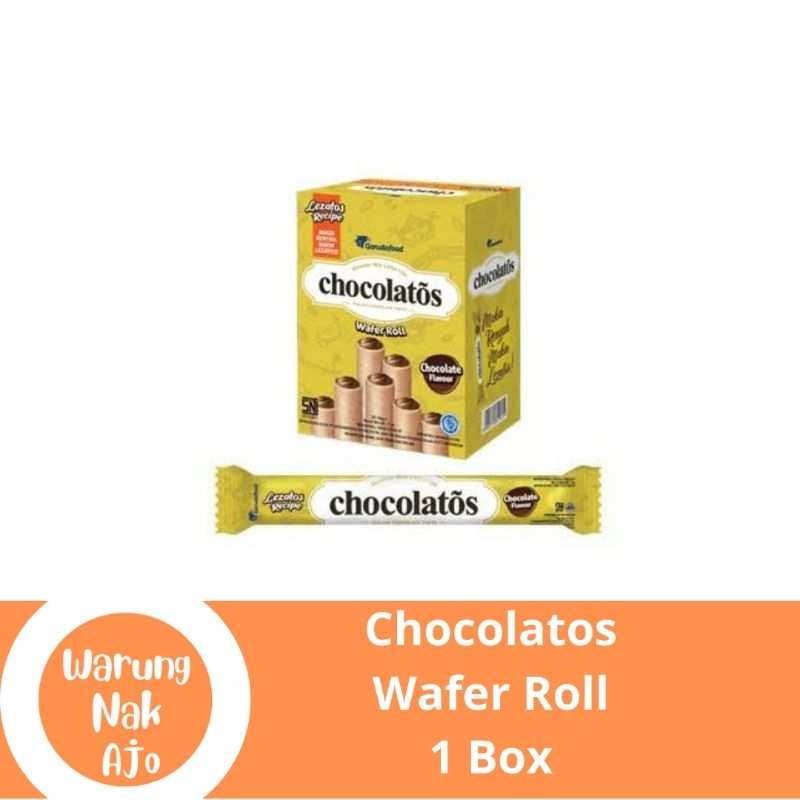 Chocolatos Wafer Roll 1 Box