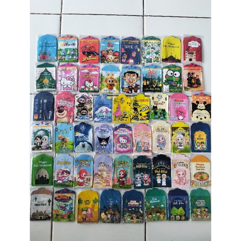 

SALE AMPLOP LEBARAN MURAH DAPAT 4PACK/40AMPLOP