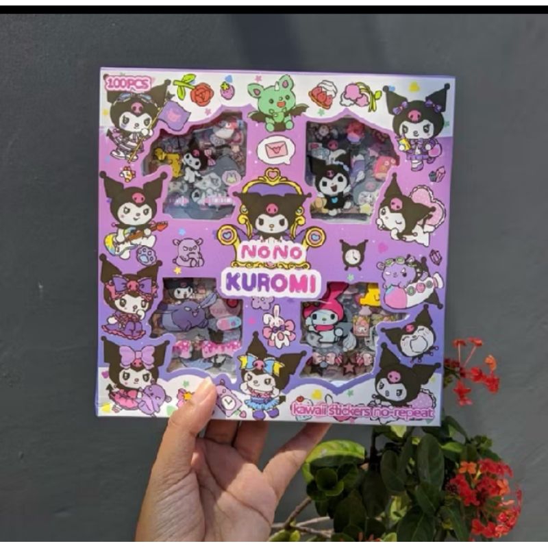 

J (J12) STIKER NONO KARAKTER KARTUN LUCU ISI 100 LEMBAR / STIKER LUCU