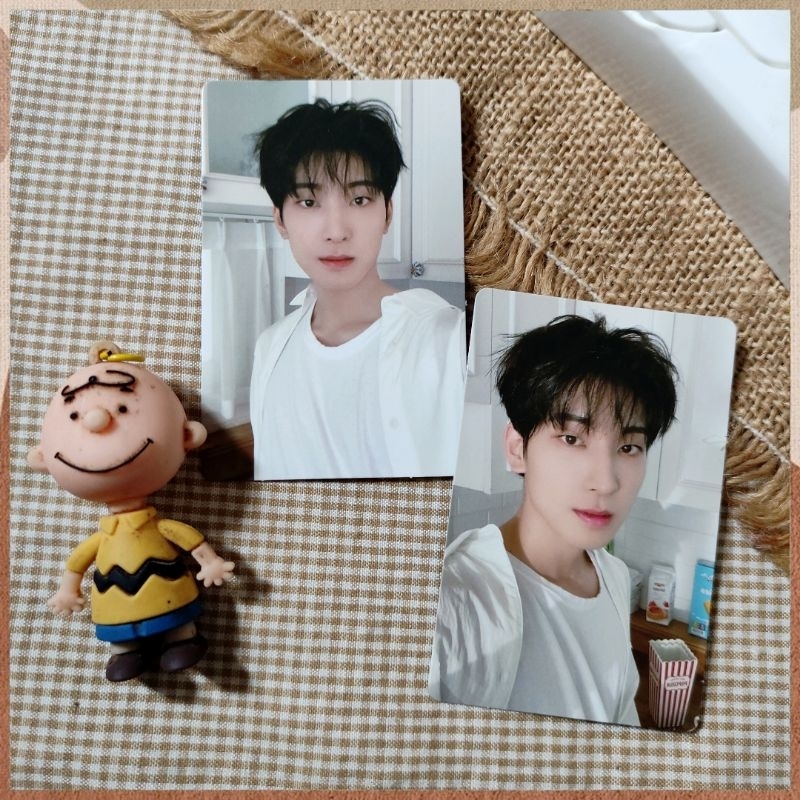 [ READY ] SEVENTEEN - WONWOO OP1 ATTACCA POPCORN + 17 IS RIGHT HERE PC PHOTOCARD OFFICIAL