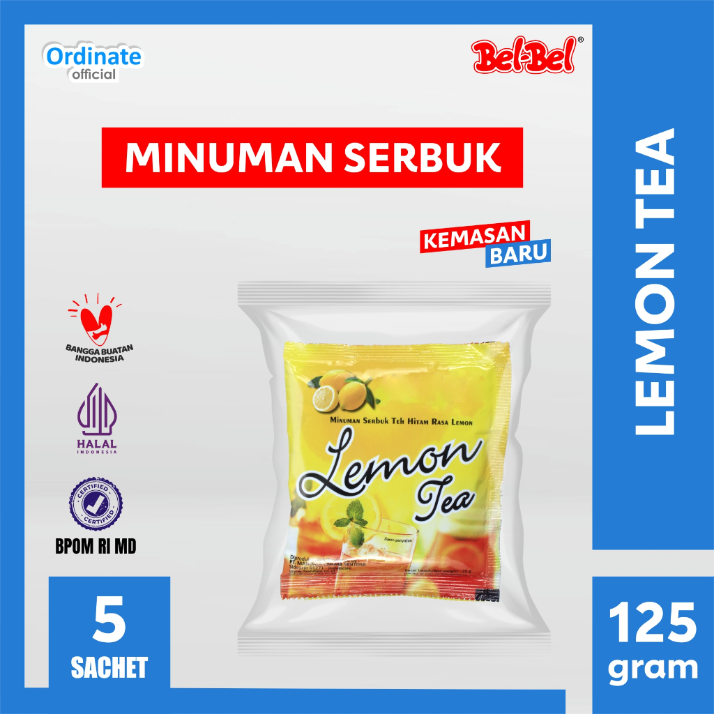 

Belbel Lemon Tea - 5 Sachet