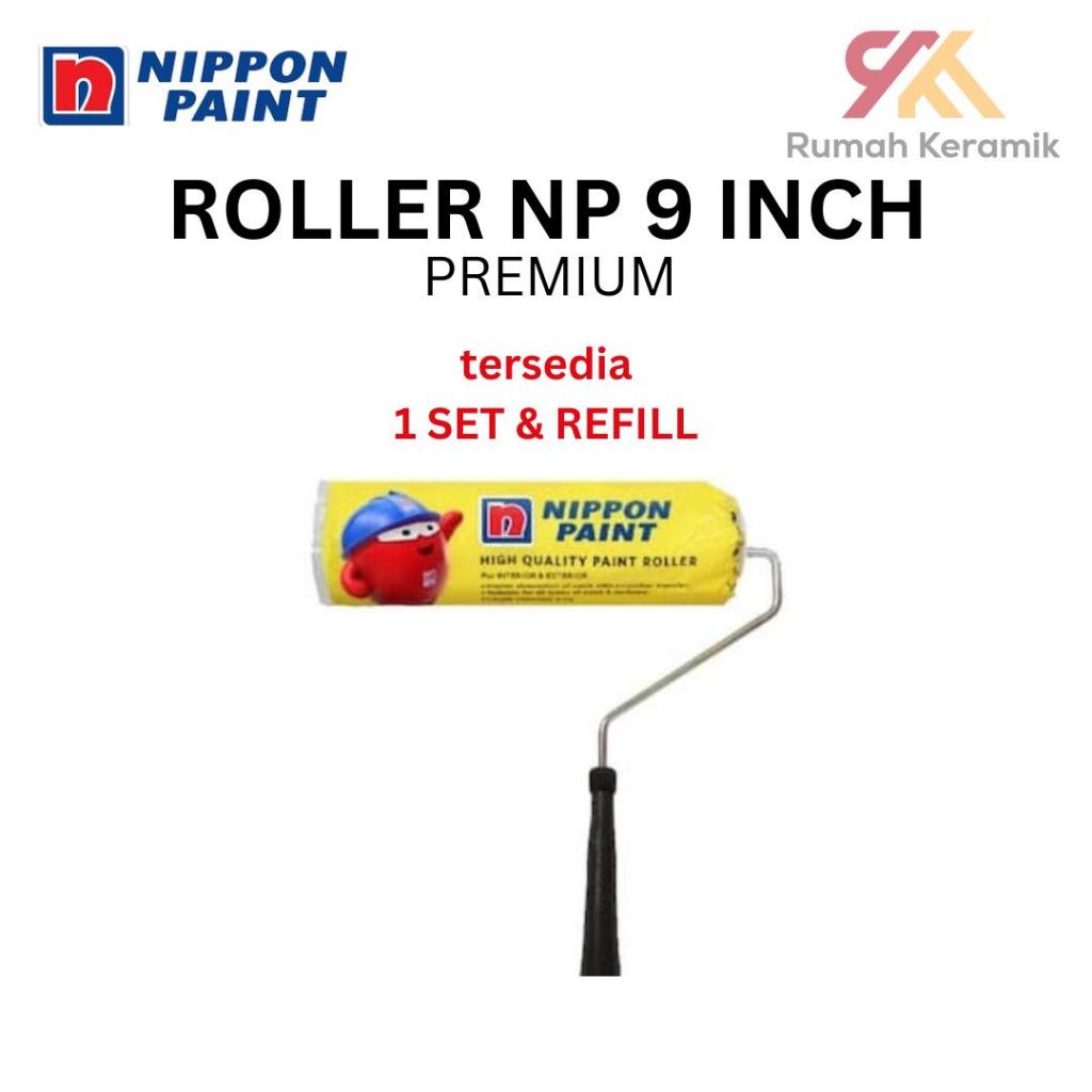 

ROLLER 9 INCH premium | Kuas Roller Nippon untuk cat | Refill Kuas Roller