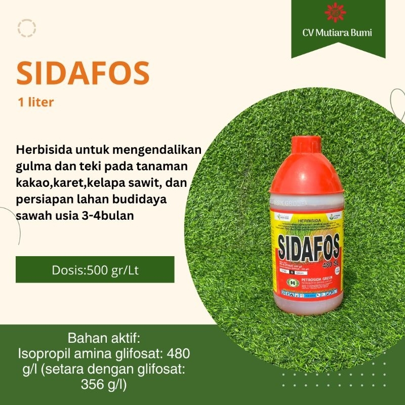 SIDAFOS HERBISIDA 1 liter 480 SL