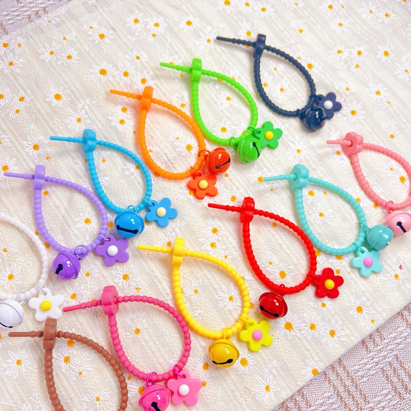 Gantungan Ikat Kabel Lonceng Bunga