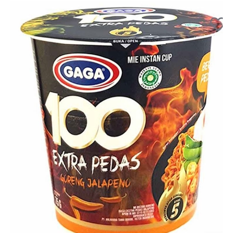 gaga 100 cup mie