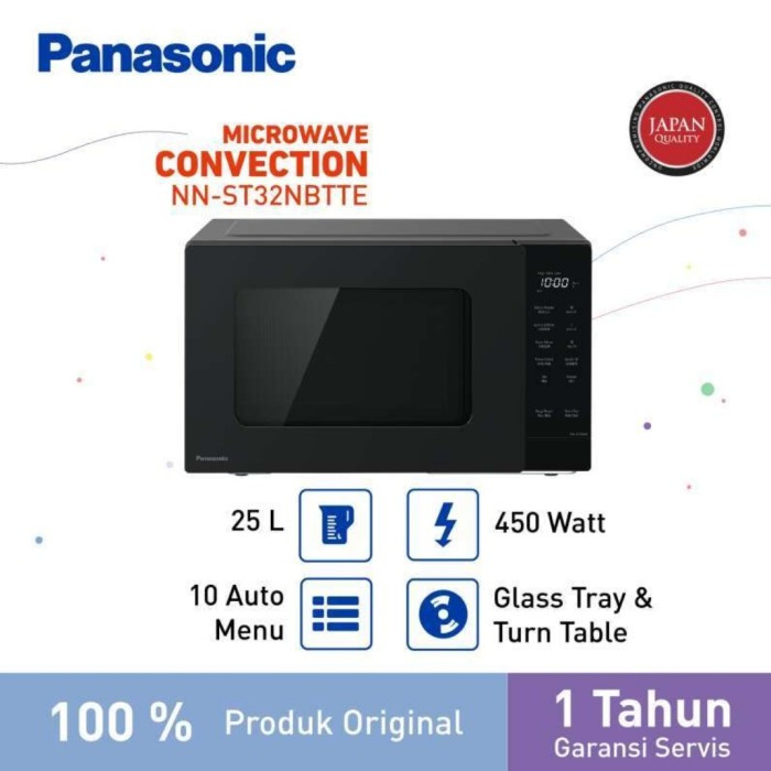 PANASONIC NN-SM32NBTTE  Microwave 25 Liter 450 Watt