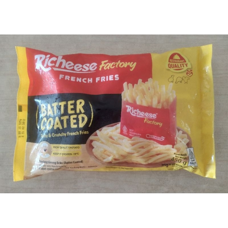 

Richeese Factory Kentang Berbumbu (coated) 450gr & 900gr