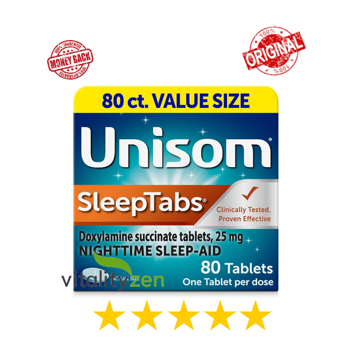 Unisom USA SleepTabs | SleepGels |Nighttime Sleep-aid | Insomnia | Sleep Aid  Doxylamine Succinate