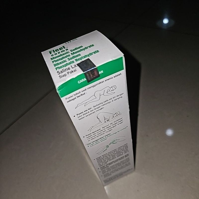 fleet enema saline laxative