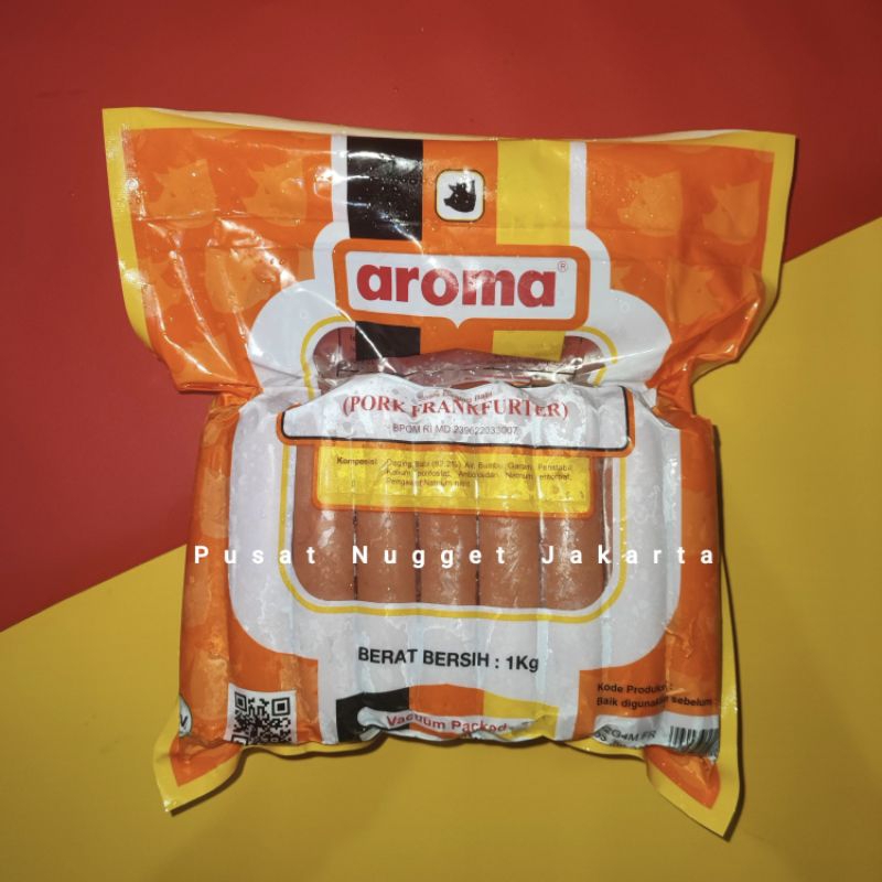 

Pork Frankfurter 250GRAM/1000GRAM AROMA