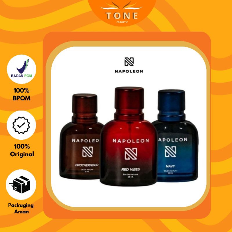Napoleon - Parfum Pria EDP 65ml | Parfum Tahan Lama | Minyak Wangi