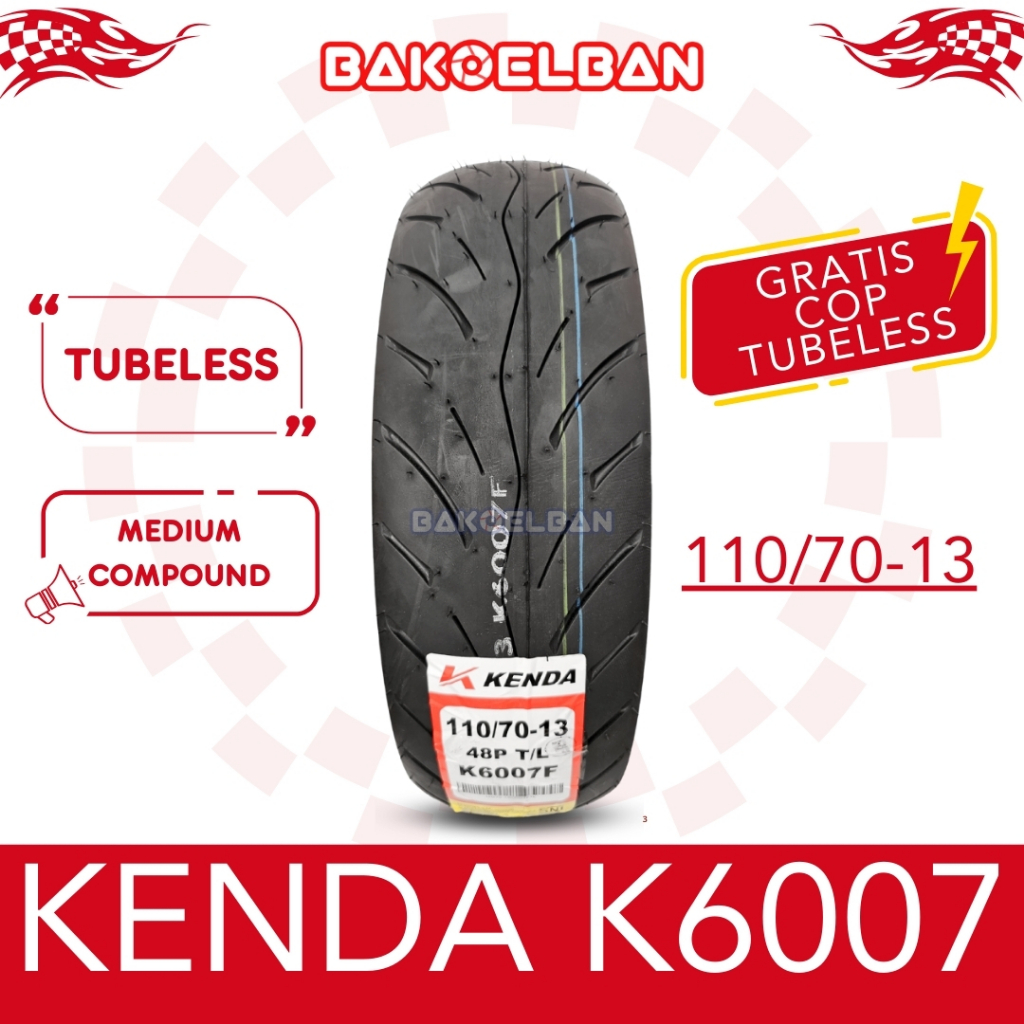 BAN MOTOR KENDA K6007 110/70-13