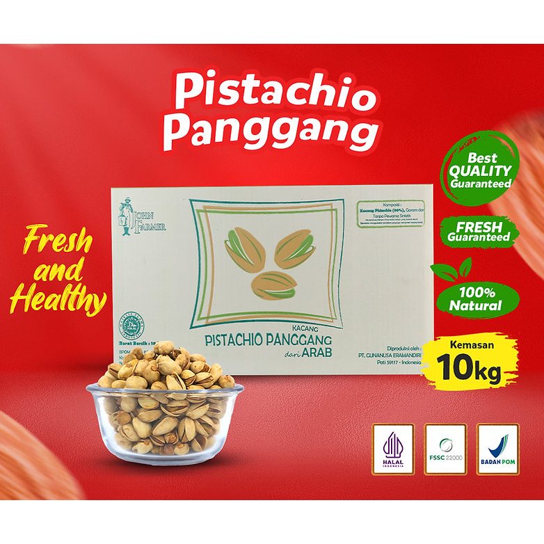 

Kacang Pistachio / Kacang Fustuk John Farmer