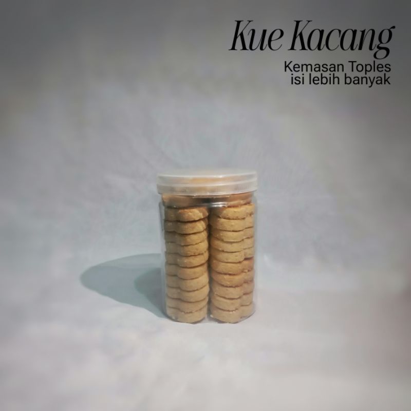 

PROMO!! Kue Kacang Homemade Kemasan Toples 485gr - Rasa Terjamin Enak & Isi lebih banyak!