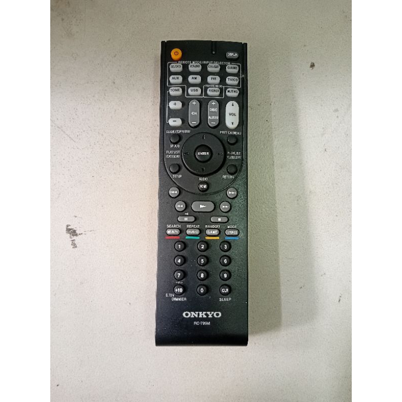 REMOTE CONTROL GENUINE ONKYO SERI RC-799M ORIGINAL