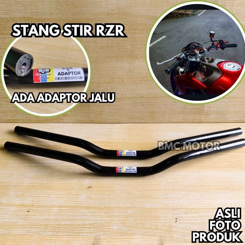 STANG STIR RZR VARIASI BISA DIPASANG DI MOTOR BEAT STREET SONIC SATRIA FU GL MEGAPRO VIXION OLD NEW 