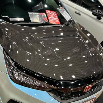 BLACKNOT Engine Hood (Kap) V style Honda City Hatchback and Sedan 2021+